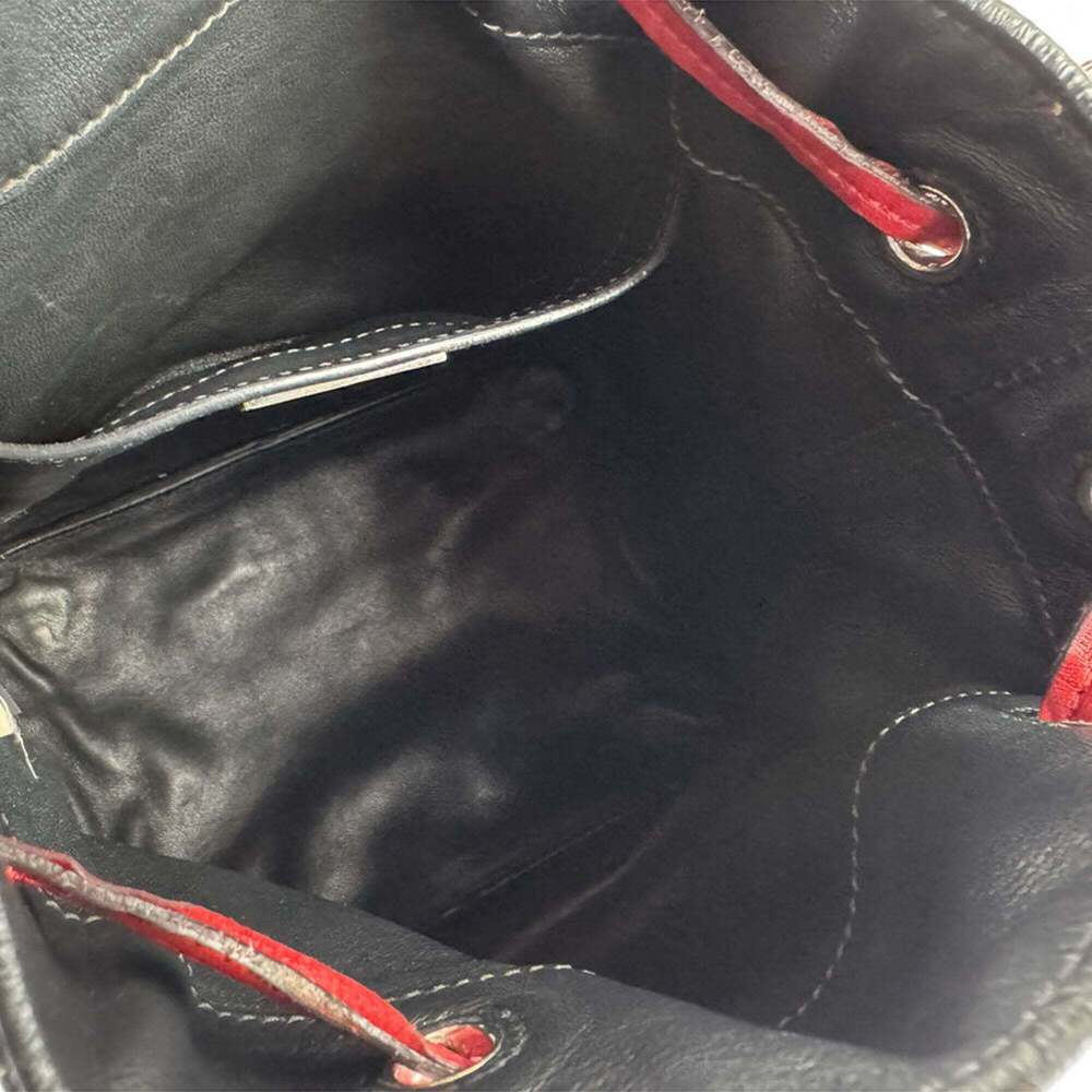 PRADA Red Leather Shoulder Bag - Picture 5 of 14